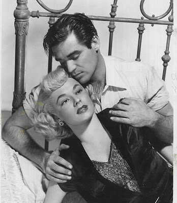 Publicity still from TOMORROW IS ANOTHER DAY (1951) with Ruth Roman & Steve Cochran