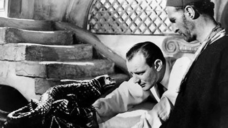 Trevor Howard in Golden Salamander (1950)