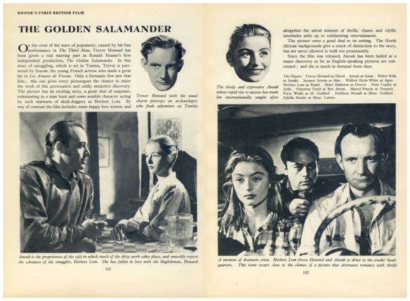 Press story on The Golden Salamander