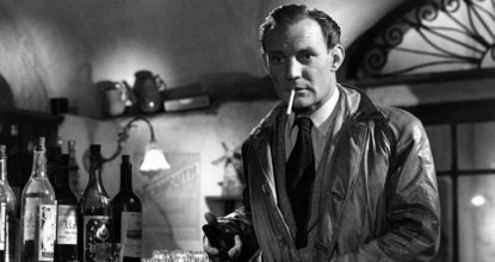 Trevor Howard in Golden Salamander (1950)