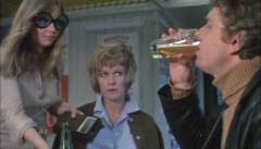 Sisse Reingaard (left), Eva Dahlbeck, Mark Burns in A DAY AT THE BEACH