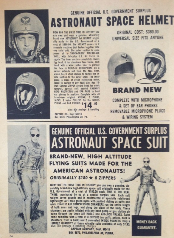 A typical ad page from Famous Monsters of Filmland