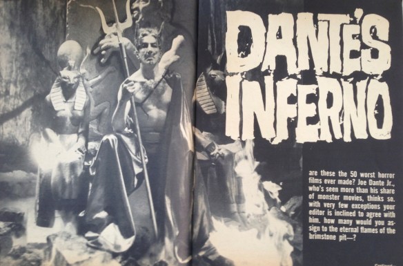 Famous Monsters of Filmland article by teenage fan Joe Dante (issue #18, 1962)
