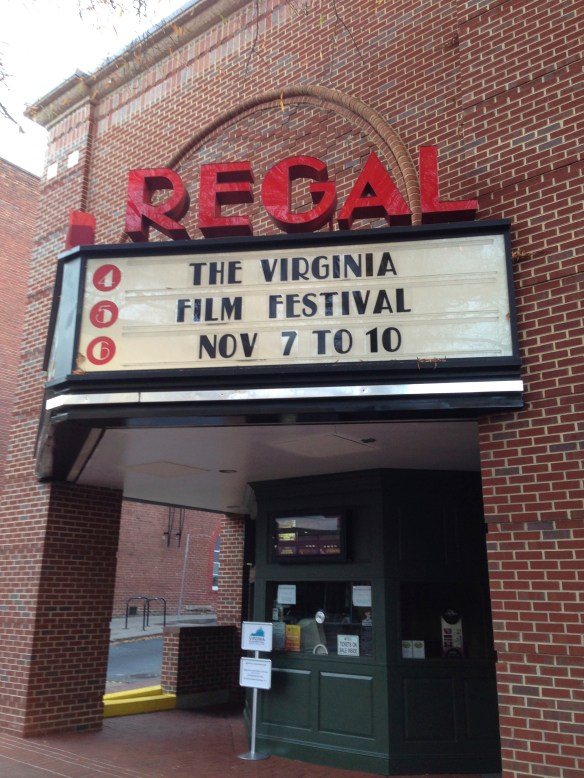 The Regal Theater, Charlottesville downtown mall, site of Virginia Film Festival 2013