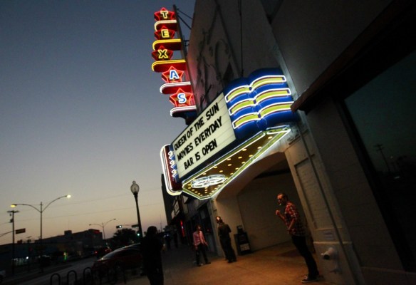 The Texas Theatre as it appears today (photo by Mona Reeder, Dallas News)
