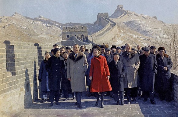 President Nixon visits China in 1972 (from the documentary OUR NIXON)