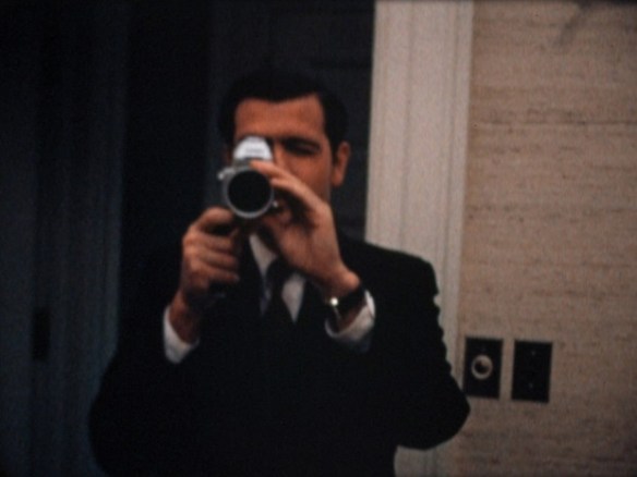 Dwight Chapin with super-8 camera in the documentary OUR NIXON (2013)