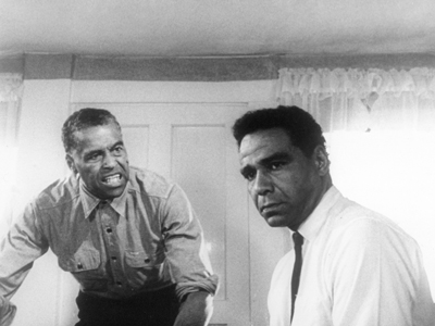 Robert Earl Jones (left), Bernie Hamilton in One Potato, Two Potato (1964)
