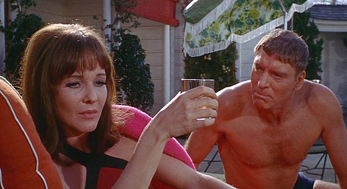 Janice Rule and Burt Lancaster in The Swimmer (1968)