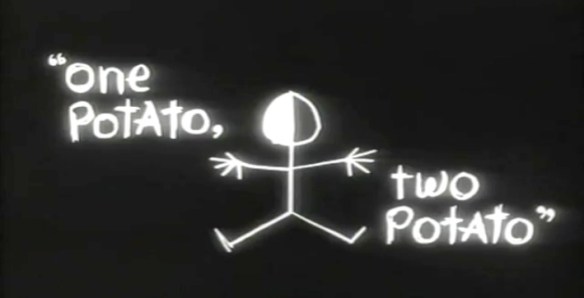 one potato two potato title credit