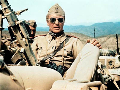 Michael Caine in PLAY DIRTY (1969), directed by Andre de Toth