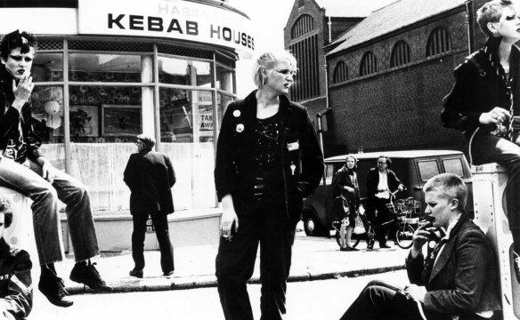 A scene from Derek Jarman's Jubilee (1978)