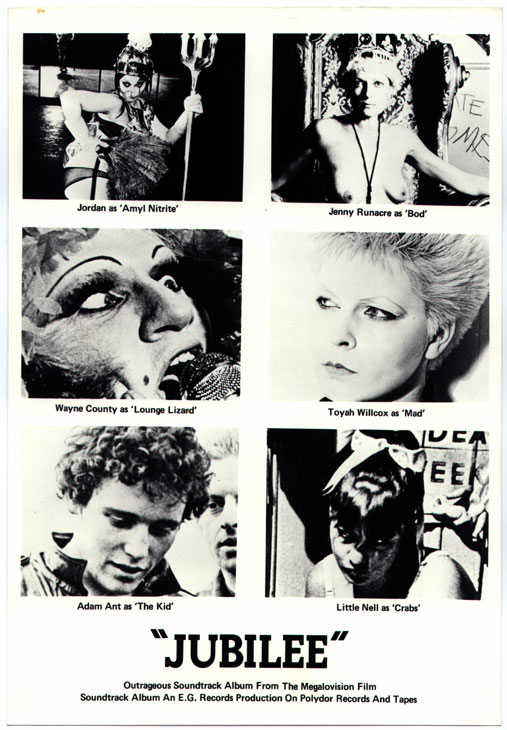 pressbook for Jubilee (1978)