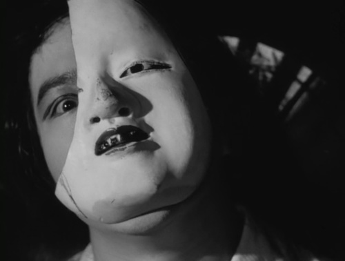 A scene from Nagisha Oshima's Diary of a Shinjuku Thief (1968).