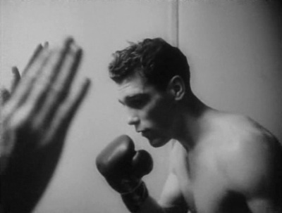 Prizefighter Walter Cartier in training in Stanley Kubrick's 1951 short, Day of the Fight