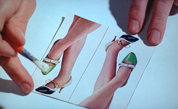 The opening credits for Peppermint Frappe (1967), directed by Carlos Saura