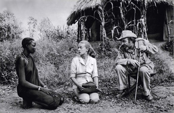 Jeanne Moreau and Hugh Griffith (far right) in Tony Richardson's The Sailor from Gibraltar (1967)
