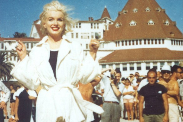 Marilyn Monroe at the Hotel Del Coronado