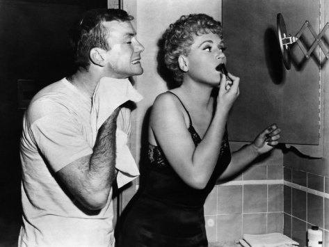 Aldo Ray & Judy Holliday in The Marrying Kind (1952)