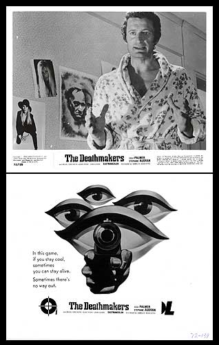 Frederic de Pasquale as Nicholas in La peau de torpedo (1970) aka The Deathmakers in top image