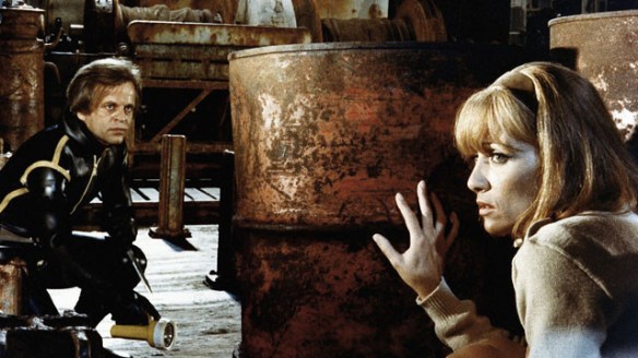 Klaus Kinski & Stephane Audran in Le peau de torpedo (1970)