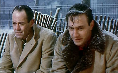 Henry Fonda and Christopher Plummer (in his feature film debut) - Stage Struck (1958)