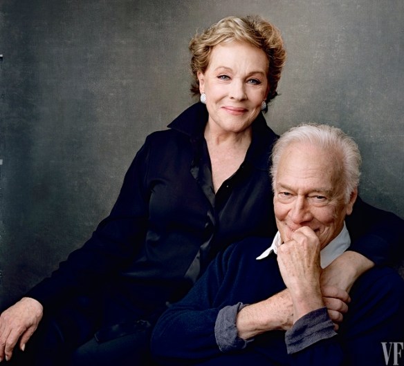Julie Andrews and Christopher Plummer, 2015 (photo courtesy of Vanity Fair)
