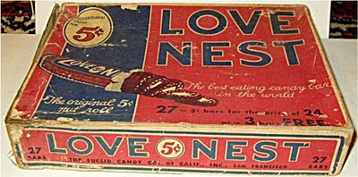The Love Nest candy bars don't look so appetizing when they are being prepared on the assembly line in Candy is a Health Food (1927)