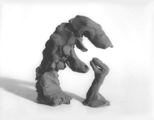 A scene from Eliot Noyes, Jr.'s short subject, Clay (1965)