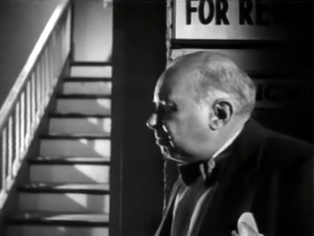 Percy Helton plays a predatory neighbor who lusts after Beverly Michaels in Wicked Woman.