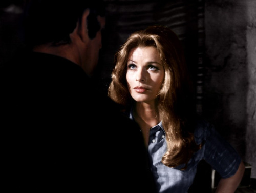 Senta Berger in Jean-Pierre Desagnat's Les Etrangers (1969)