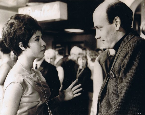 Helen Shapiro and Richard Lester on the set of It's Trad, Dad! (1962)