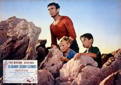 A scene from Gillo Pontecorvo's The Wide Blue Road aka La grande strada assurra (1957)