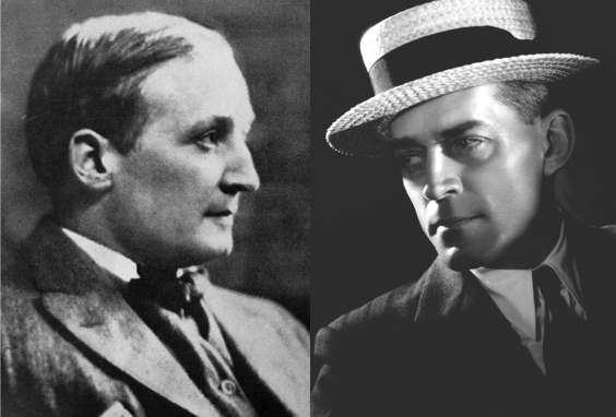 Robert J. Flaherty (left) and W.S. Van Dyke collaborated on White Shadows in the South Seas (1928).