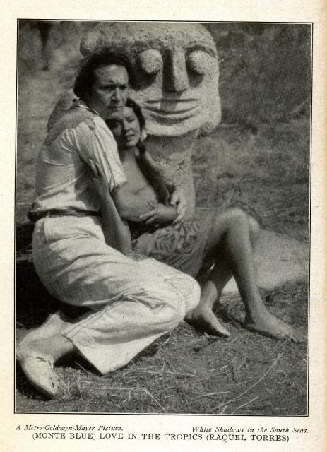Monte Blue and Raquel Torres in White Shadows in the South Seas (1928)
