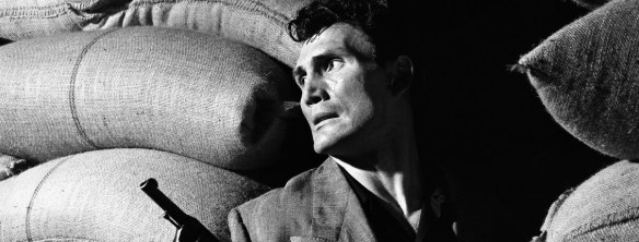 Jack Palance is a criminal infected with the "pneumonic plague" in Elia Kazan's Panic in the Streets (1950)