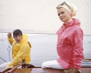 Barry Evans & Judy Geeson go sailing in Here We Go Round the Mulberry Bush (1967)