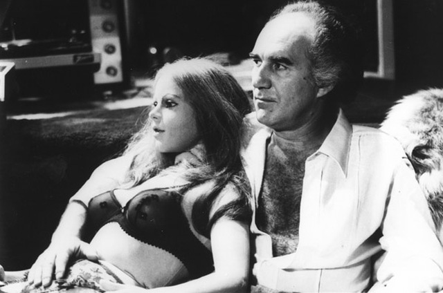 Michel Piccoli and his polyurethane companion in Luis Garcia Berlanga's Life Size (Grandeur Nature, 1974)