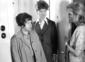 Brigitta Mira (far left), Irm Hermann & Margit Carstensen (far right) star in R.W. Fassbinder's Fear of Fear (1975)