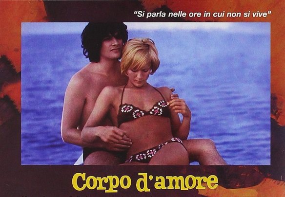 Lino Capolicchio and Mimsy Farmer have a short lived fling in Corpo d'amore (1972)