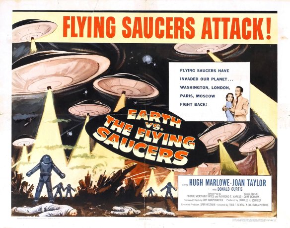 Earth vs. the Flying Saucers film poster