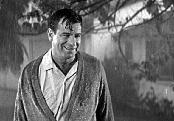 Walter Matthau plays a lecherous neighbor who prepares to put the moves on Barbara Rush (the wife of Kirk Douglas in Strangers When We Meet).