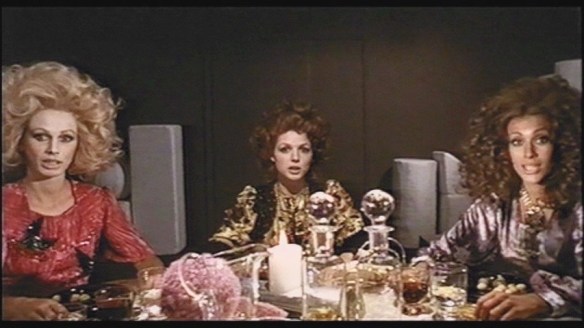 (from left to right) Ida Galli, Haydee Politoff and Silvia Monti in Queens of Evil (1970)