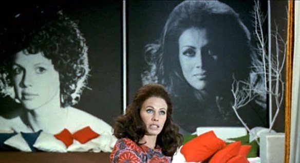 Ida Galli (aka Ewelyn Stewart) plays the enigmatic Bibiana in Queens of Evil (1970).