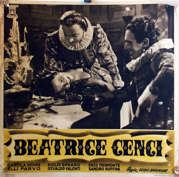 The 1941 version of Beatrice Cenci