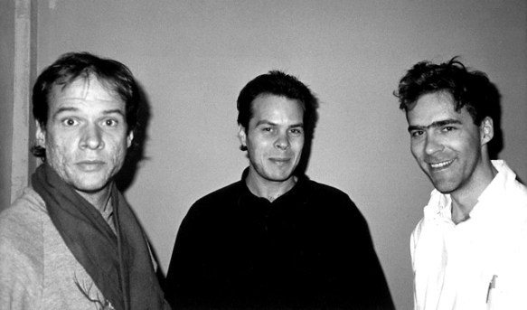 Musician Arthur Russell (left) and his companion Tom Lee (center) from the 2008 documentary Wild Combination.