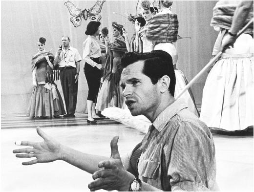 Famous choreographer Michael Kidd appears in a rare movie role in Smile (1975)