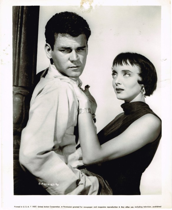 Don Murray and Carolyn Jones star in The Bachelor Party (1957).