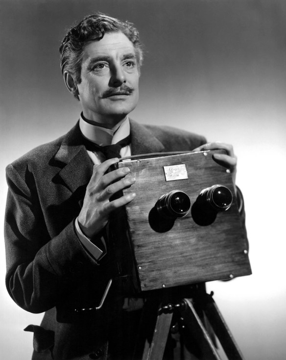 Robert Donat in the British 1951 biopix of cinema pioneer William Friese-Greene, The Magic Box.