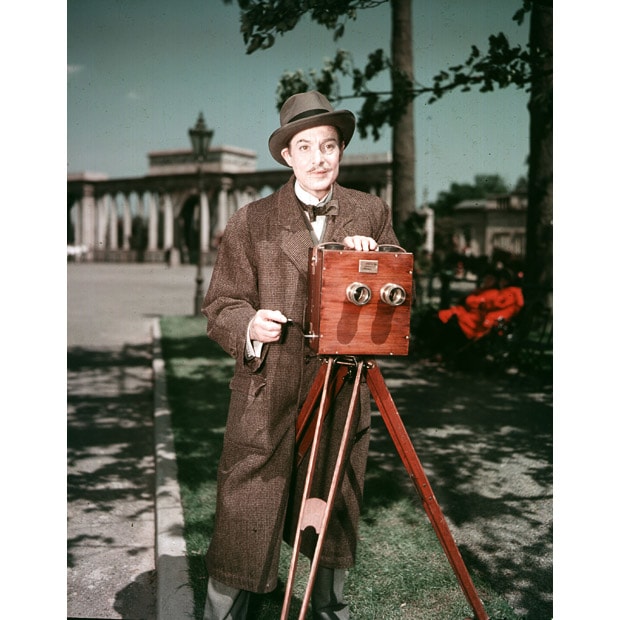 Robert Donat plays film pioneer William Friese-Greene in The Magic Box (1951), directed by John Boulting.